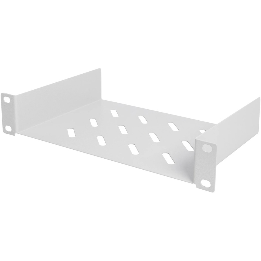 Digitus DN-10 TRAY-1 Netzwerkschrank-Geräteboden 10 Zoll, Festeinbau, Lichtgrau (RAL 7035) - Bild 1