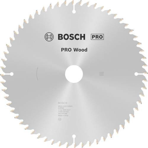 Bosch Optiline Wood Hartmetall Kreissägeblatt für Kapp- und Gehrungssägen, Durchmesser: 250 mm, Bohrung: 30 mm, Dicke: 3,2 mm, 60 Zähne - Bild 1