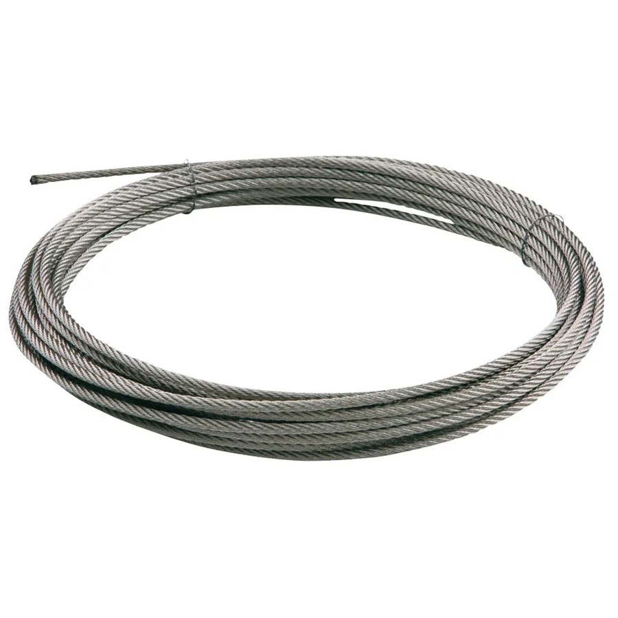 Dieda Drahtseil V4A Edelstahl Silber Durchmesser: 4 mm, Länge: 25000 mm - Bild 2