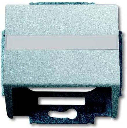 Busch-Jaeger Abdeckung in Weißaluminium RAL 9006 - Bild 1
