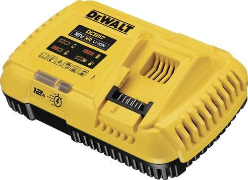 Dewalt System-Schnellladegerät DCB117 in Gelb-Schwarz - Bild 2