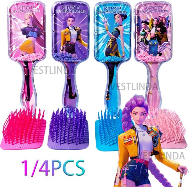 Hasbro Rumi Peripheral Series Mode-Kissen-Massagekamm, Cartoon Anime Studentenkamm - Bild 1