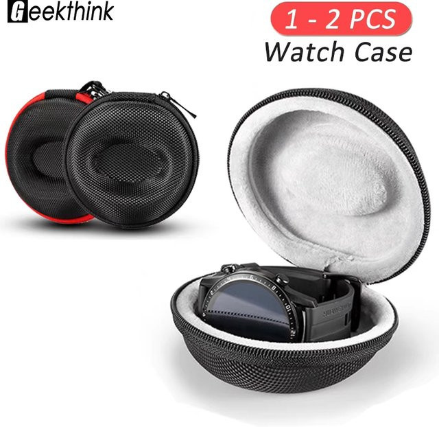 FancyWrist Reiseetui, Leder, Schwarz, Unisex - Bild 1