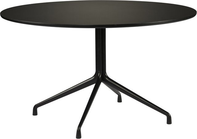 HAY About A Table AAT20 Vierbeingestell in Schwarz mit Eichenholz und Linoleum - Bild 1
