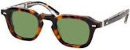 TBD Eyewear Ply Sonnenbrille, Quadratisch, Kunststoff, Brown Havana Green, Unisex - Bild 1