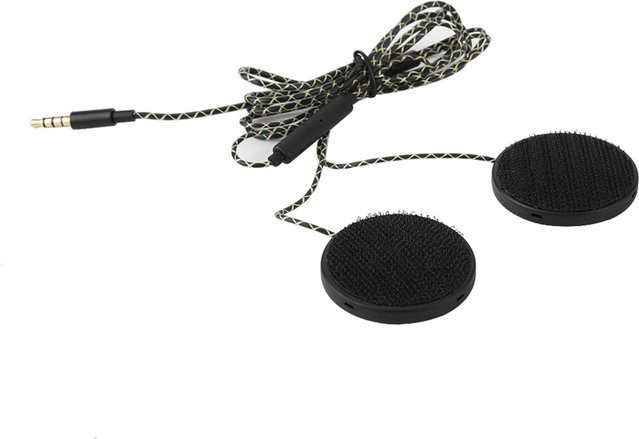Neoglint Motorradhelm-Headset mit Freisprechfunktion und Kopfhörer-Lautsprechern in Schwarz mit 3,5 mm Klinkenanschluss - Bild 1