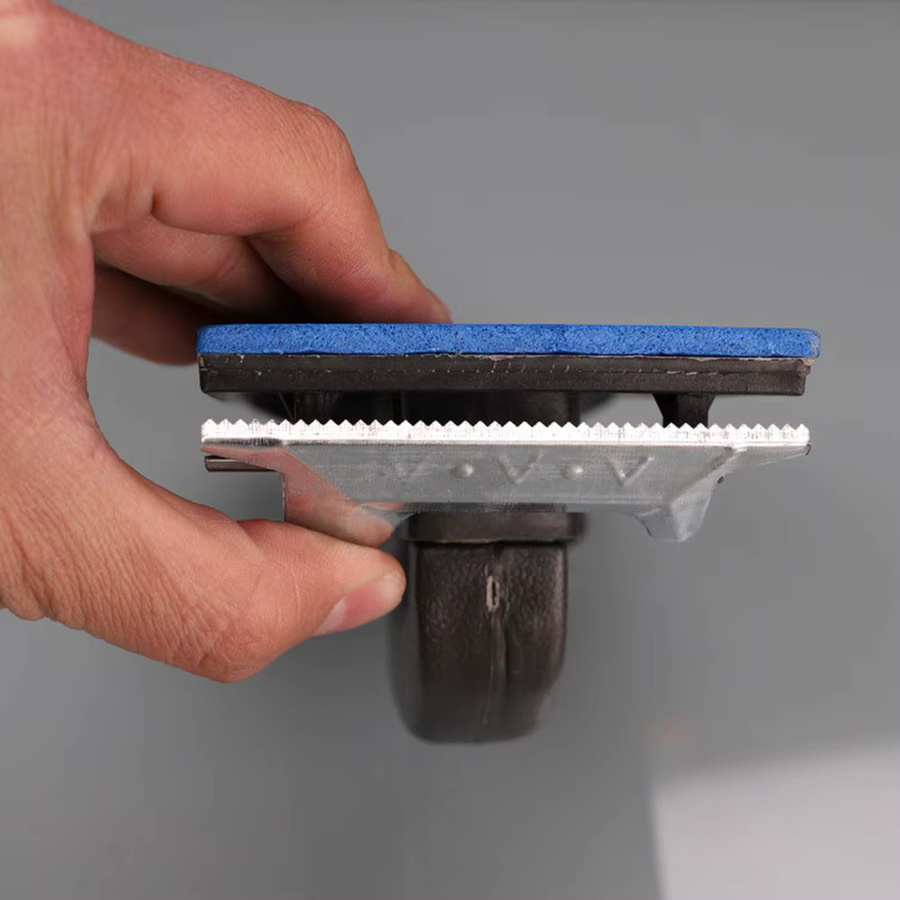 Schleifpapierhalter für Holzbearbeitung und Polierarbeiten in Blau - Bild 3
