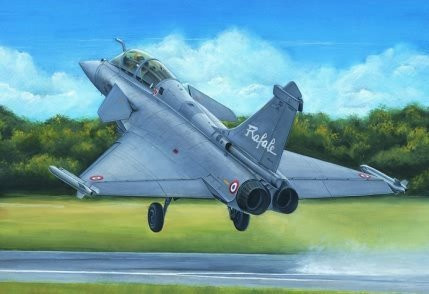 HobbyBoss France Rafale B Fighter, Modellbau, 1:48, Grau - Bild 1