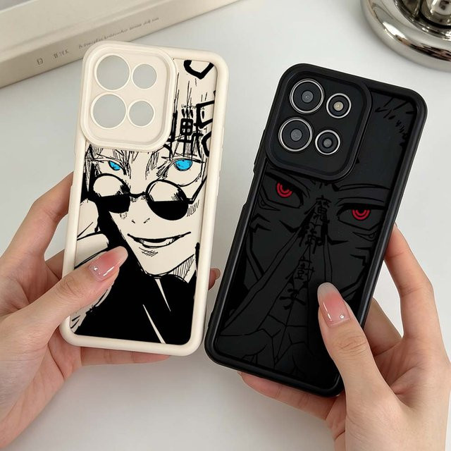 Jujutsu Kaisen Dark Comics Handyhülle für Motorola G06 G35 G53 G54 G57 G60 G75 G84 G86 G85 Edge 50 60 70 G Stylus Eye Ladder in Multicolour - Bild 1