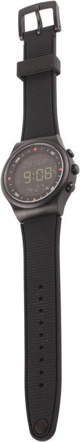 Igeteck Digitaluhr, Schwarz, Weiß, Kompass, Alarm, 40 mm, Adult - Bild 1