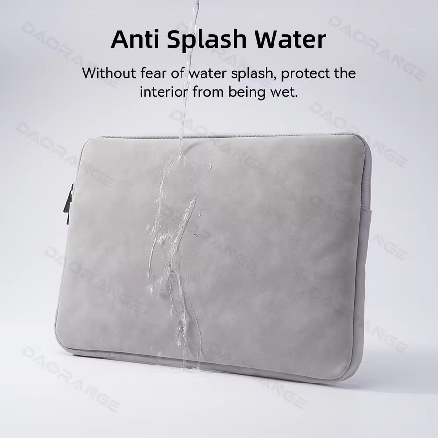 DANYCASE Laptop-Schutzhülle in Grau für Macbook Air Pro sowie Lenovo Asus HP Dell Notebooks von 11 bis 15,6 Zoll - Bild 2