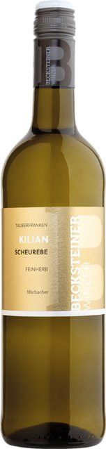 Becksteiner Winzer Scheurebe Weißwein, Baden, 2024, halbtrocken, 0,75 l - Bild 1