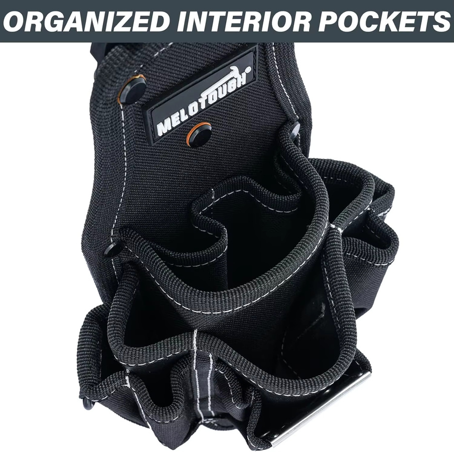 Meloworkgear Kleine Werkzeugtasche mit Gürtelclip und Schnellverschluss - Bild 6