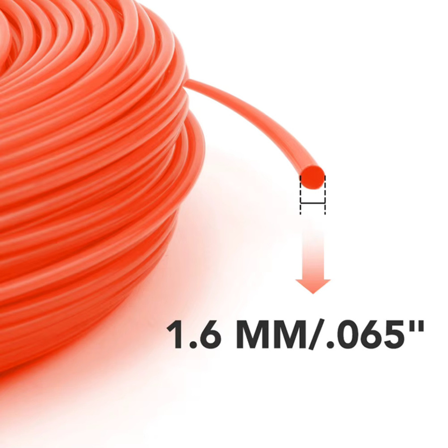 2 Stück VIBRATITE Nylon-Trimmerschnur Orange Rund, Durchmesser: 1,6 mm - Bild 3