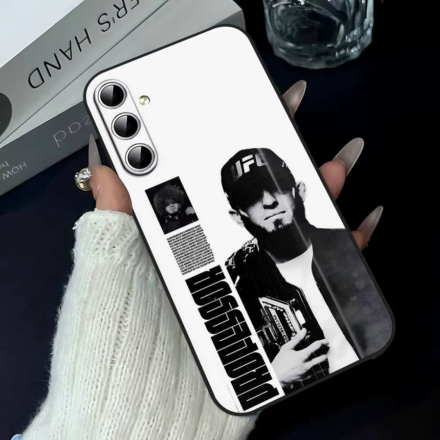 P4P Islam M-Makhachev Soft Cover Handyhülle für Samsung Galaxy S21 S22 S23 S24 S25 S26 Ultra FE Plus 5G A52S - Bild 4