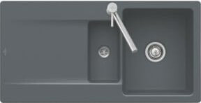 Villeroy & Boch Spüle Siluet 60 R Spülbecken in Graphit mit CeramicPlus Beschichtung - Bild 1