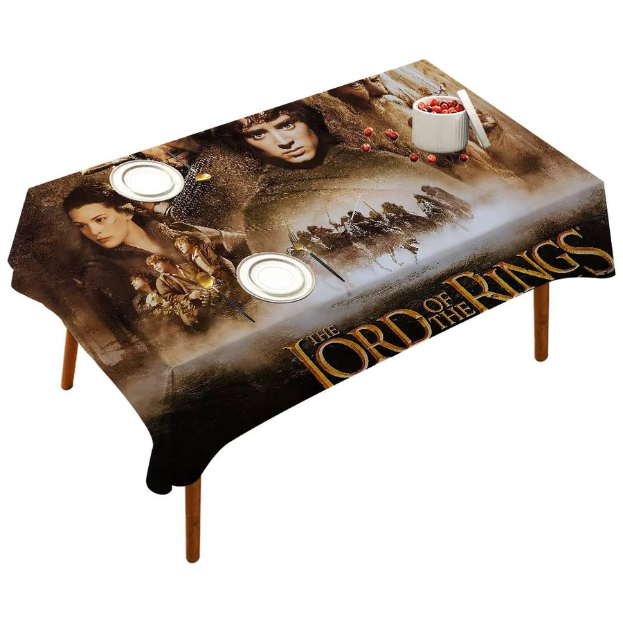 Wasserdichte und ölbeständige Tischdecke Potdemiel im Fantasy-Design für Nachttisch und Kaffeetisch - Bild 7