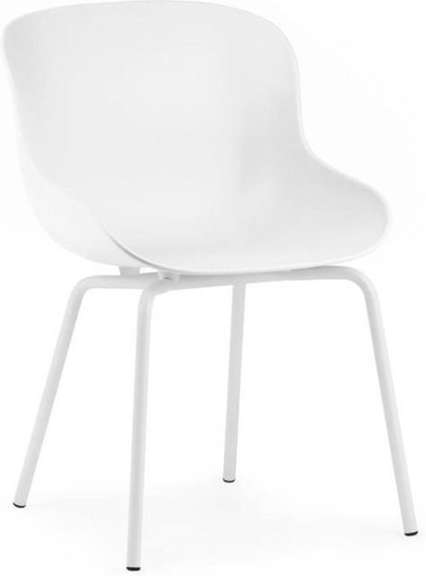 Normann Copenhagen Hyg Stuhl in Weiß im skandinavischen Stil - Bild 1