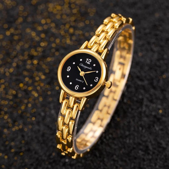 Armbanduhr Quarz, Gold, Legierung, Damen - Bild 1