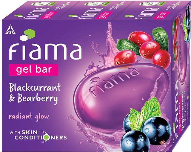Fiama Gel-Seife Schwarze Johannisbeere und Bärentraube, 375g, Unisex - Bild 1
