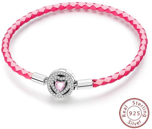 Qikaola Charm Armband 925 Silber, Zirkonia, Damen - Bild 1