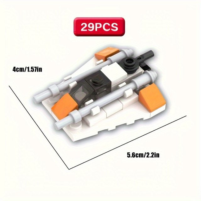 LEGO MOCBUILDING Schneemobil-Motiv, Puzzle, Fahrzeuge - Bild 1