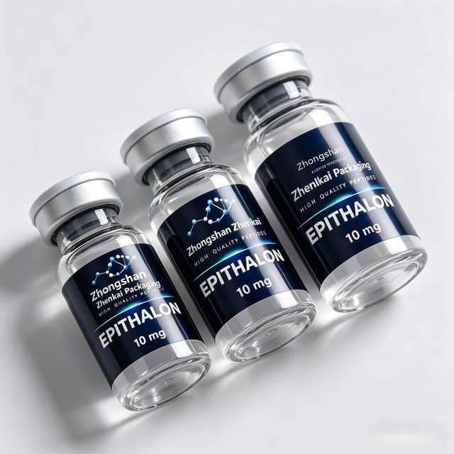 Wasserfeste und kratzfeste Vinyl-Etiketten in Schwarz für Kosmetik- und Peptid-Fläschchen von 3 ml bis 30 ml - Bild 1