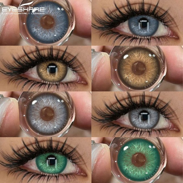 EYESHARE Kontaktlinsen farbig, Jahreslinsen, 2 Stück - Bild 1