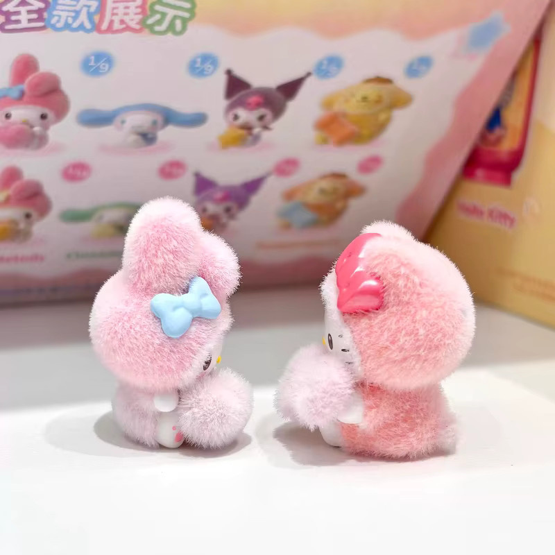 Sanrio Pelzige Kleine Baby Serie, Blind Box Spielzeug, Plüsch / Textil, Bunt / Mehrfarbig - Bild 2