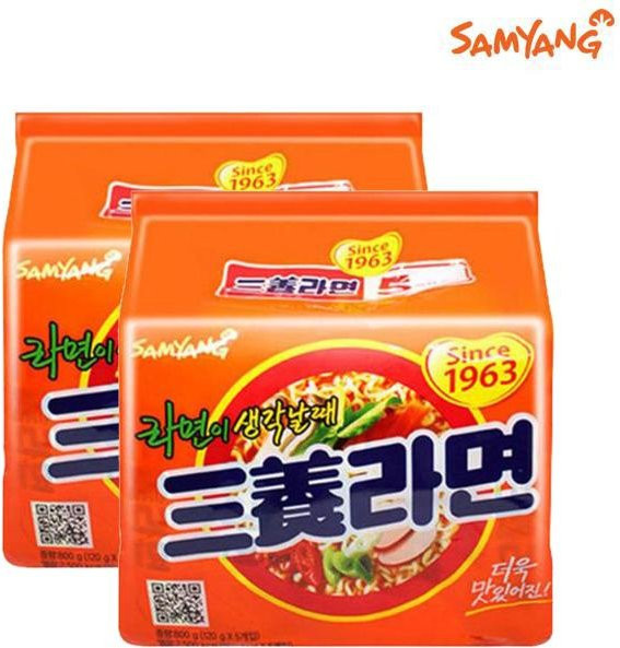 Samyang Ramen-Asia-Suppe 5 x 120 g - Bild 1
