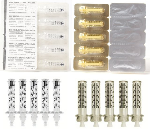 Mona Einweg-Ampullenköpfe ohne Nadel, 0,3 ml / 0,5 ml, steril - Bild 1