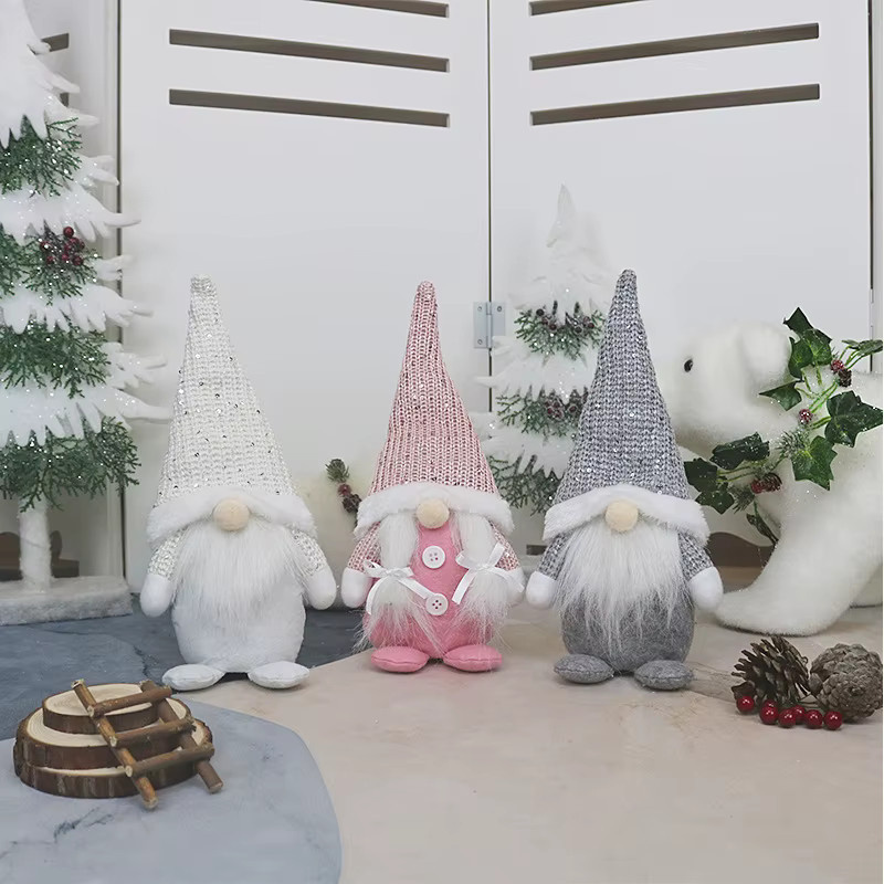 WEIGAO Weihnachtsgnom Gesichtslose Weihnachtspuppe als Dekoration für Zuhause und Kindergeschenk - Bild 2