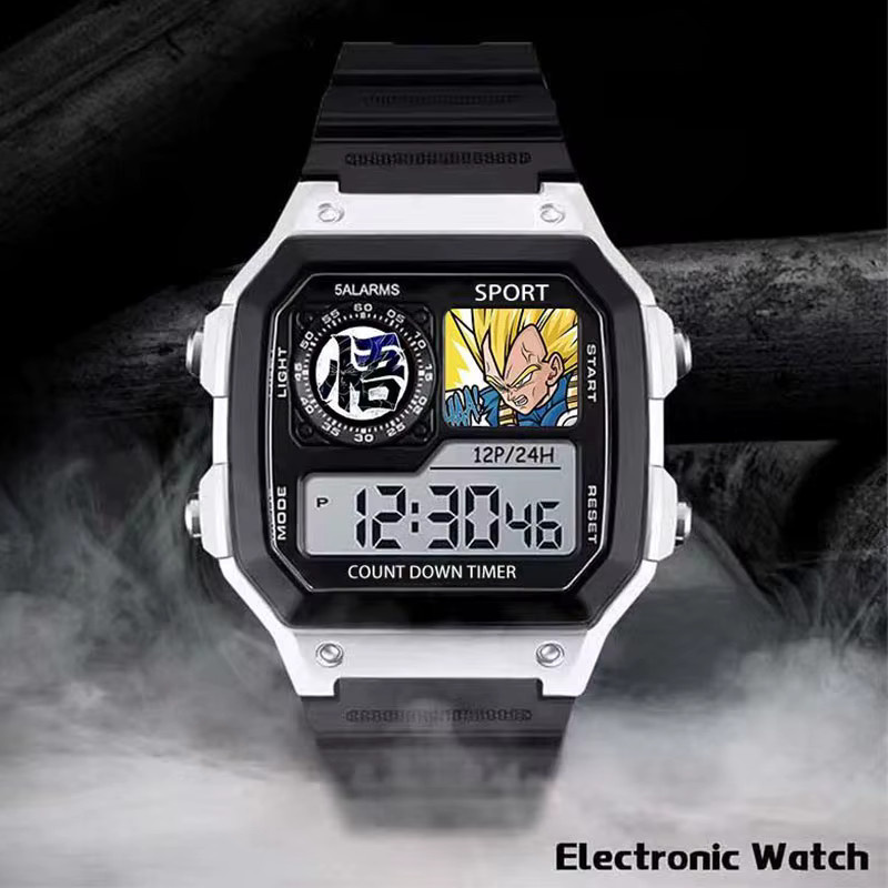 Bandai Armbanduhr, Digitaluhr, Kunststoff, Schwarz, Kinder - Bild 2