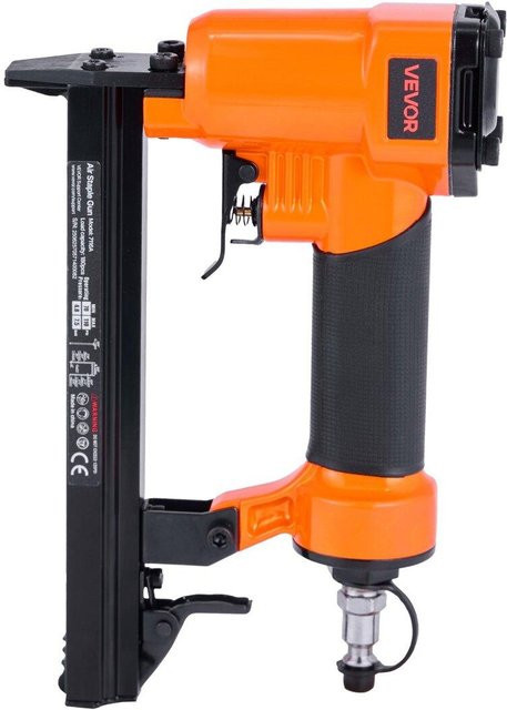 Pneumatischer Druckluft-Tacker von Buying Solutions, MB in Orange aus Aluminiumlegierung für Feindrahtklammern der Serie 71 mit 9,1 mm Kopfbreite und 4 mm bis 16 mm Klammerlänge, 70-110 PSI - Bild 1