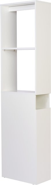LIVARNO HOME Regal Liverpool in Weiß mit 2 geschlossenen Fächern, H x B x T: 190,5 x 50,0 x 24,9 cm - Bild 1