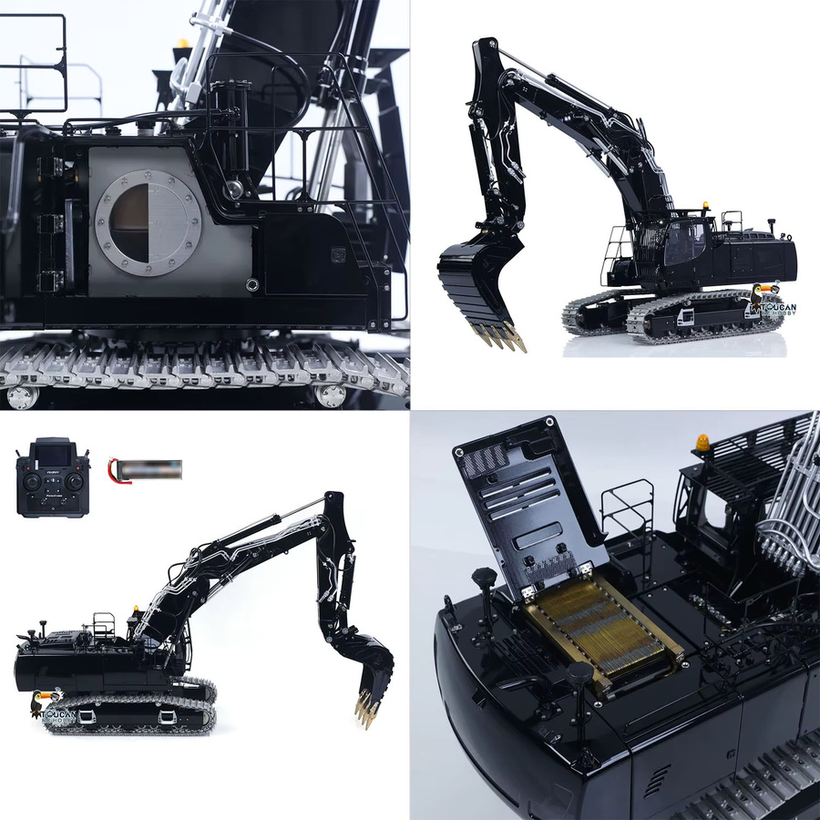 LESU LR956 Bagger, 1:14, ferngesteuert, Metallchassis - Bild 5