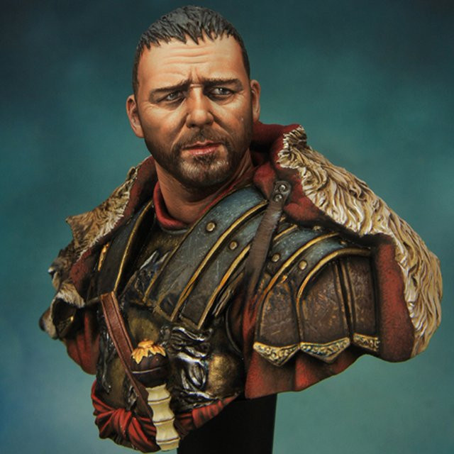 Römisches General 1. Jahrhundert AD, Resin-Modellfigur, Büste, unmontierter und unbemalter Bausatz - Bild 1