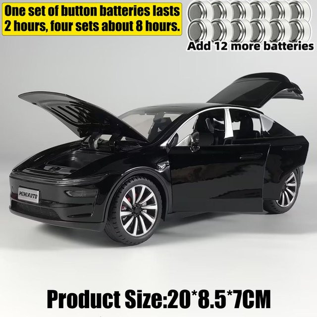 Linyi toy car Modell Y Facelift Off Road SUV, Modellauto, Metall, 1:24, ab 14 Jahren - Bild 1