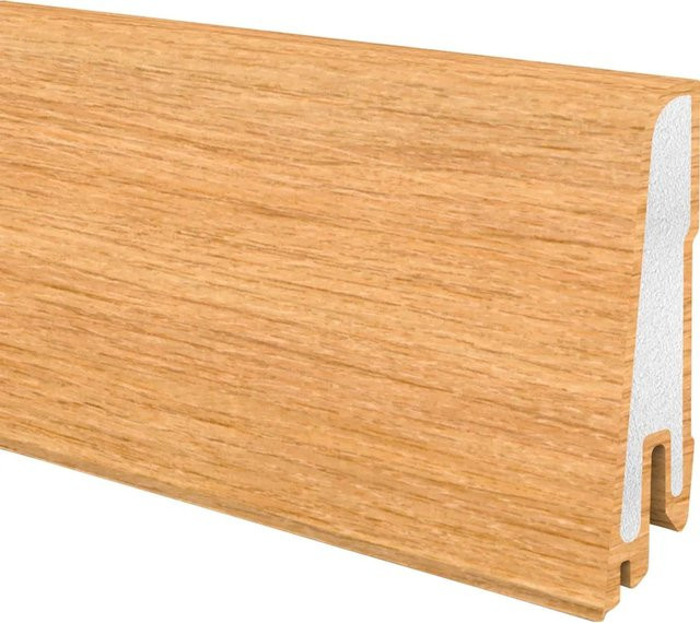 Döllken Profiles Hartschaumleiste Modern 60 in Eiche, Farbe Braun, B/H: 60 x 17 mm, Länge: 2500 mm - Bild 1