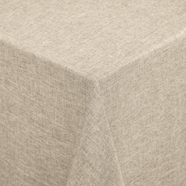 Quadratische Tischdecke Erwin M. Nova in Sand, pflegeleicht, B/L: 130 x 130 cm - Bild 1