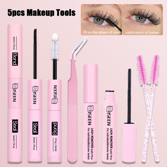 ISEEN Wimpernkleber 2-in-1, 10 ml, Unisex - Bild 1