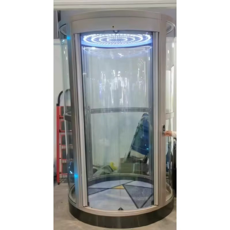 EXW Kleiner Wohnheber Silber mit automatischem Türsicherheitssystem für bis zu 400 kg und 3 bis 5 Stockwerke - Bild 2