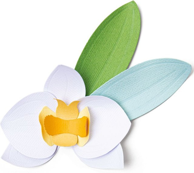 Sizzix Thinlits Stanzschablone Orchid - Bild 1