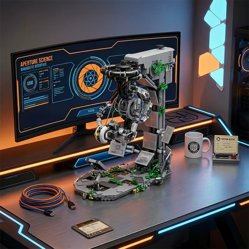 barweer Portal 2 GLaDOS, Modellbausatz, 1976 Teile, ab 14 Jahren - Bild 6