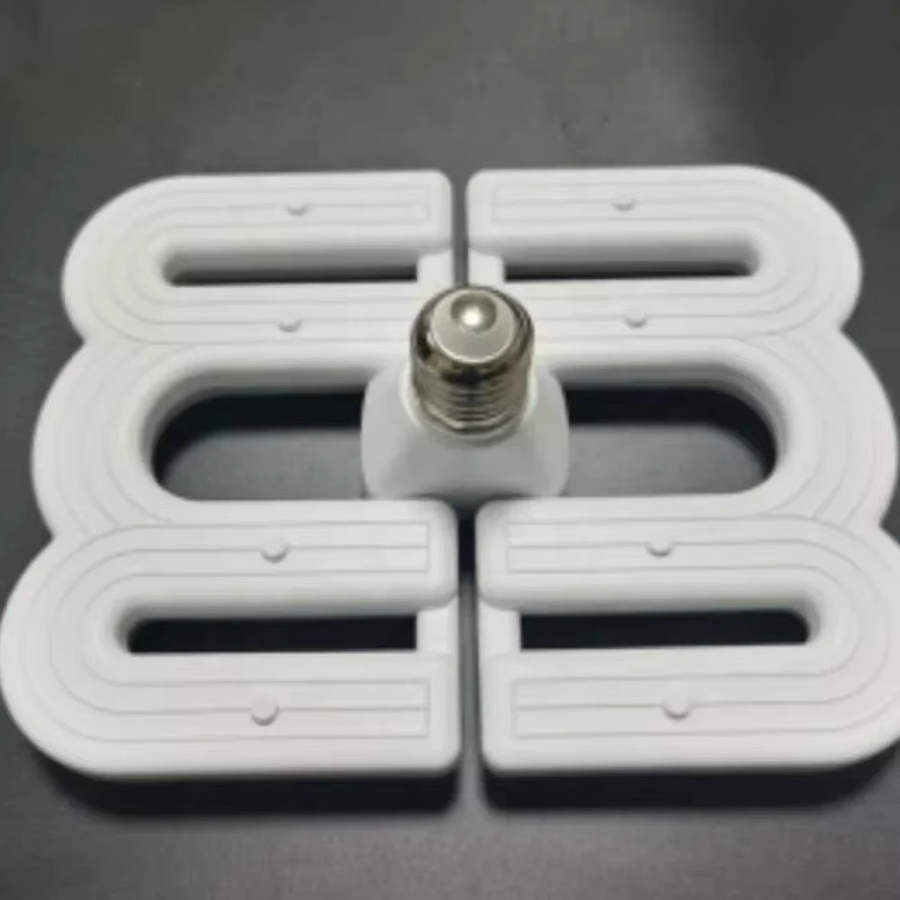 Verformbare LED-Garagendeckenleuchte E27 mit Tageslicht in Weiß, 60W, 6500K - Bild 4