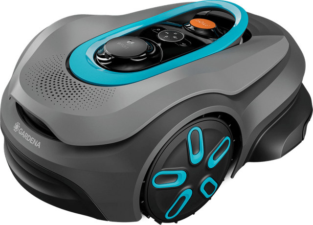 Gardena Smart Sileno Sense Mähroboter in Grau mit Akku - Bild 1