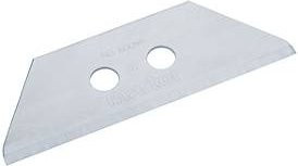 Martor Trapezklingen 60099 aus gehärtetem Stahl, 10 Stück, Farbe: Silber, Länge: 5,55 cm, Breite: 1,9 cm - Bild 1