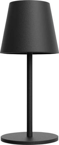 M-e modern-electronics LUNA-80 S 41436 Akku-Tischlampe mit LED, Schwarz - Bild 1