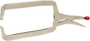 KS Tools Schweiß-Klammer-Gripzange XL in Silber aus Chrom-Molybdän-Stahl mit 450 mm Länge - Bild 1