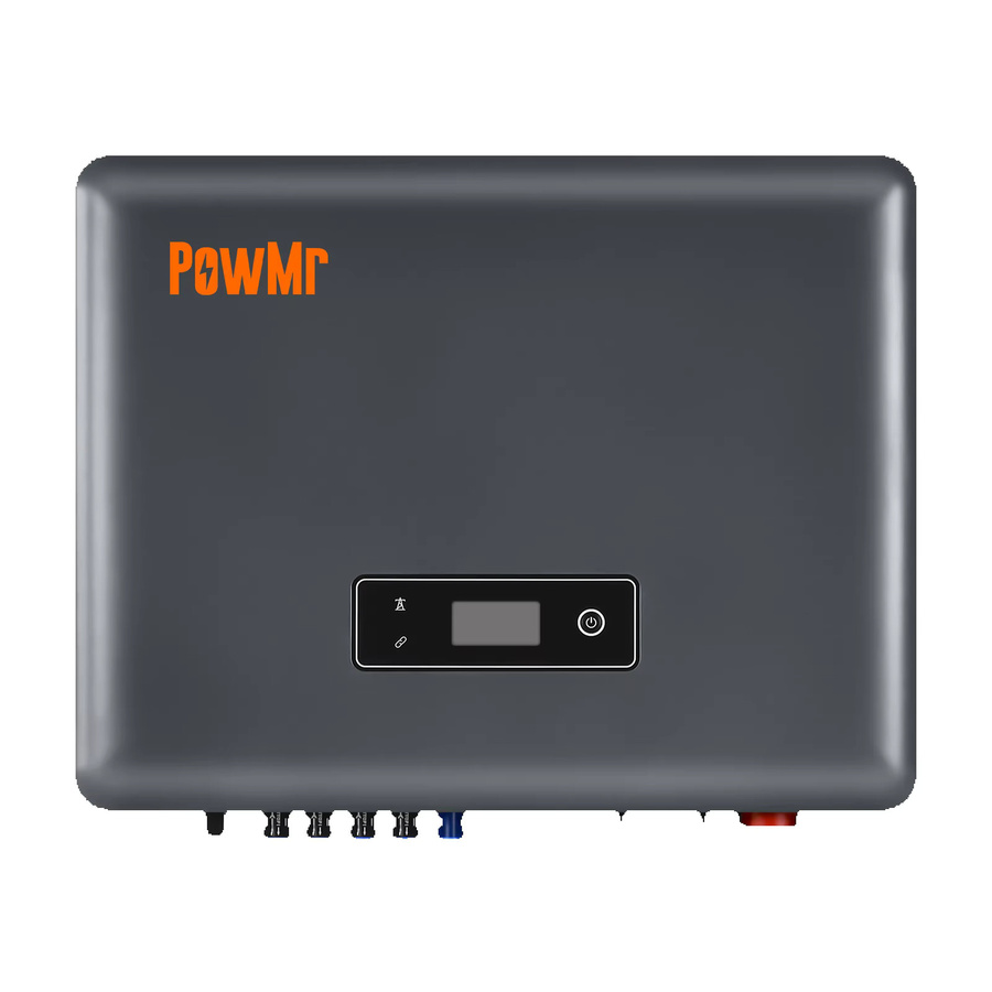 PowMr Hybrid-Solarwechselrichter Dreiphasen On/Off-Grid Pure Sine Wave Wind-Energiespeichermaschine 12 kW in Grau - Bild 6